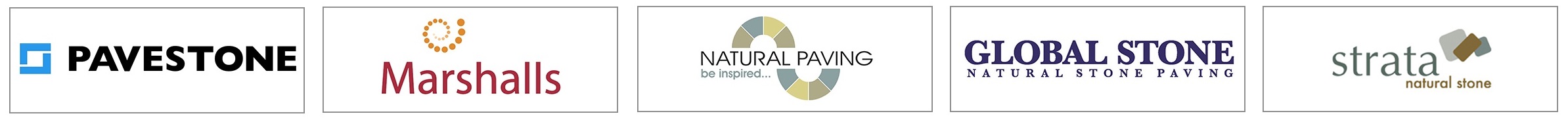 Logos of quality products that we use.